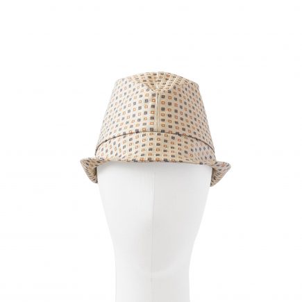 BARCELONA foldable hat in silk, size M